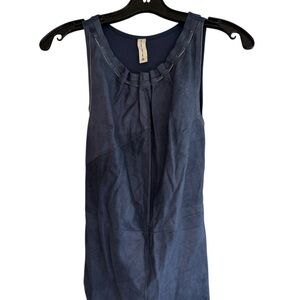 Illia Deep Blue Tank Top
